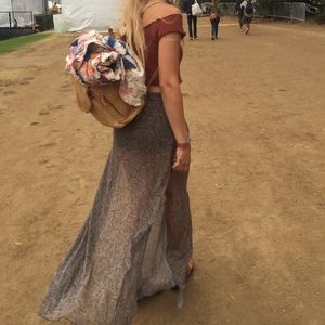 Urban Outfitters shear Maxi skirt